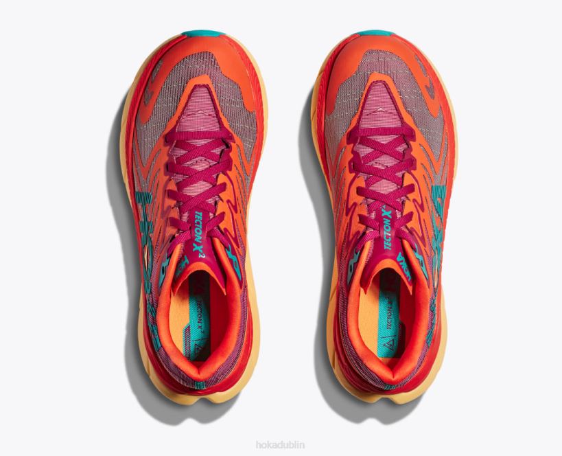 VLP8479 Hoka Men Tecton X 2 Cherrie Jubilee/Flame
