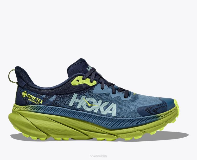 VLP8481 Hoka Men Challenger 7 GTX Outer Space/Dark Citron