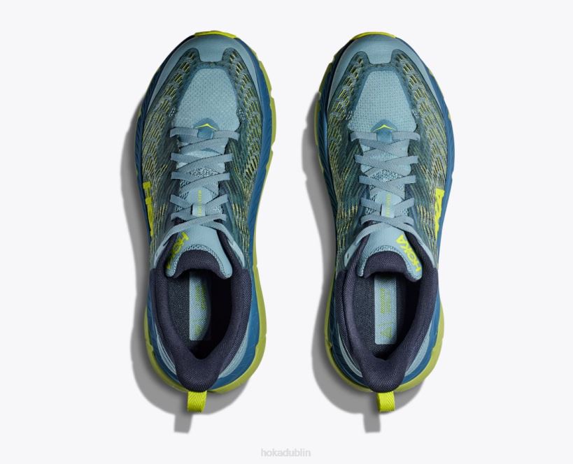 VLP8501 Hoka Men Mafate Speed 4 Thyme/Fiesta