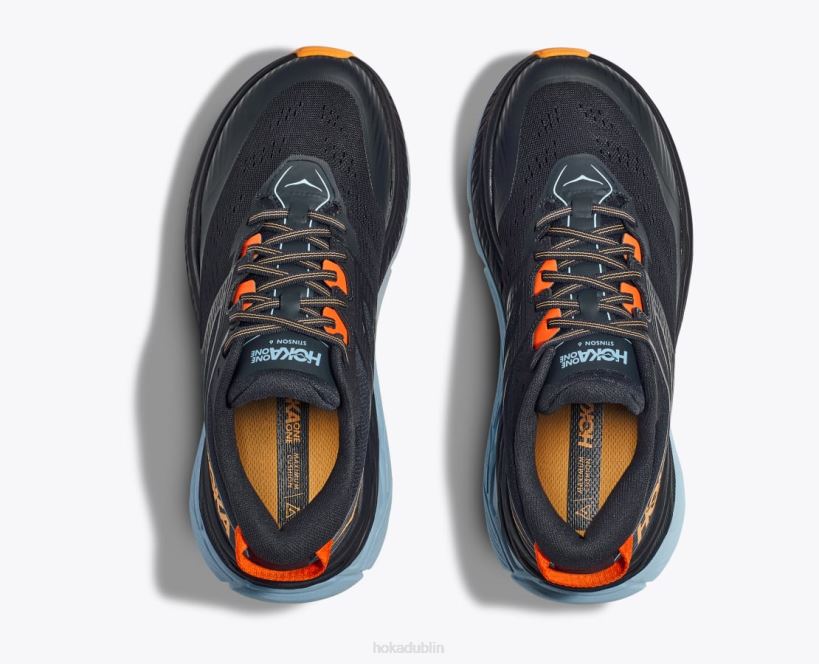 VLP8502 Hoka Men Stinson 6 Blue Graphite/Summer Song