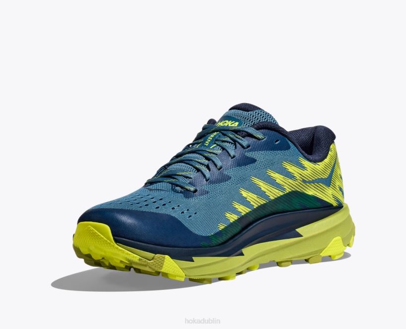 VLP8505 Hoka Men Torrent 3 Bluesteel/Dark Citron