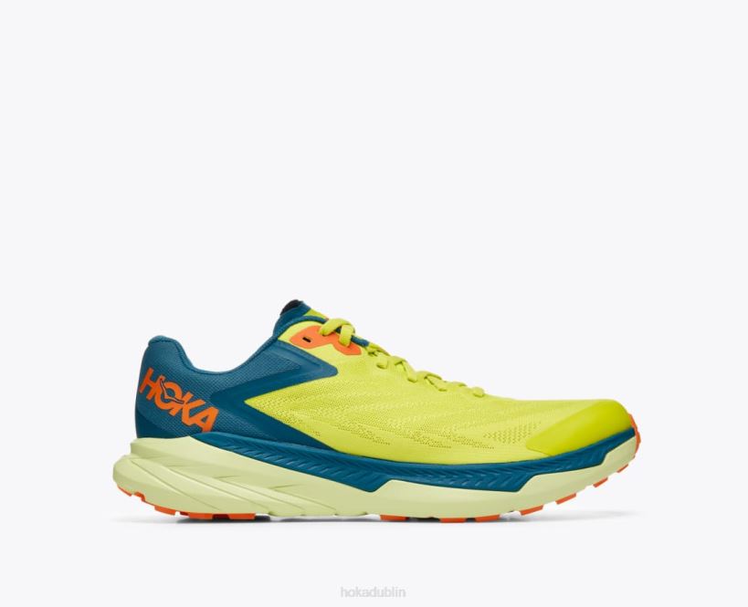 VLP8513 Hoka Men Zinal Evening Primrose/Blue Coral