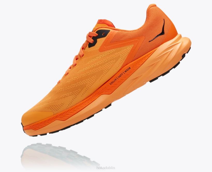 VLP8514 Hoka Men Zinal Blazing Orange/Persimmon Orange