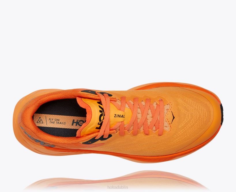 VLP8514 Hoka Men Zinal Blazing Orange/Persimmon Orange