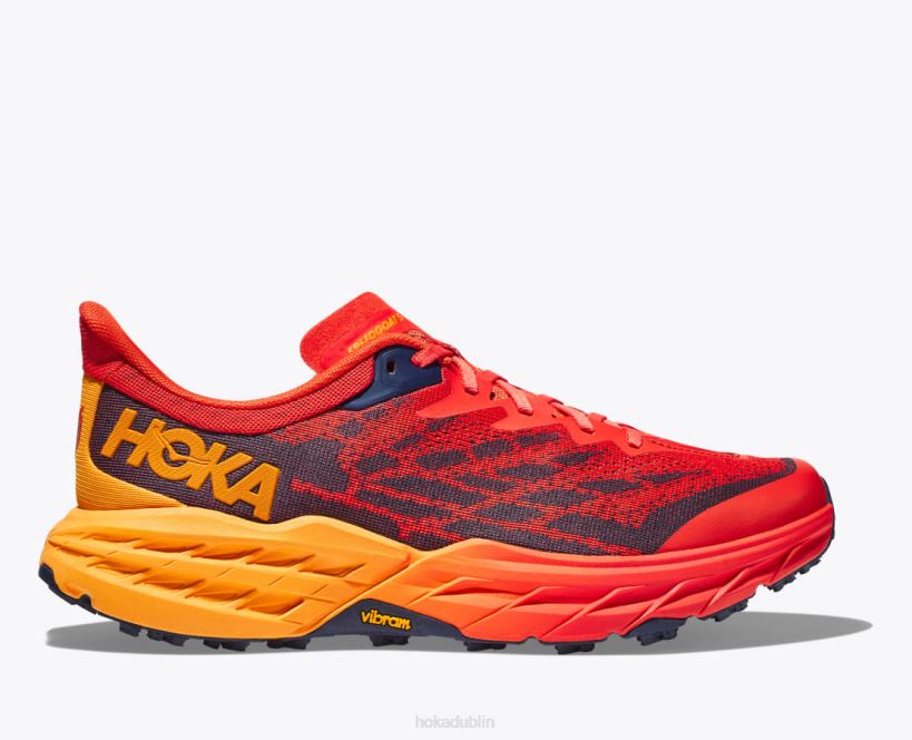 VLP8605 Hoka Men Speedgoat 5 Fiesta/Radiant Yellow