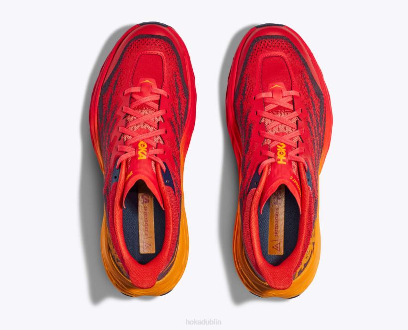 VLP8605 Hoka Men Speedgoat 5 Fiesta/Radiant Yellow