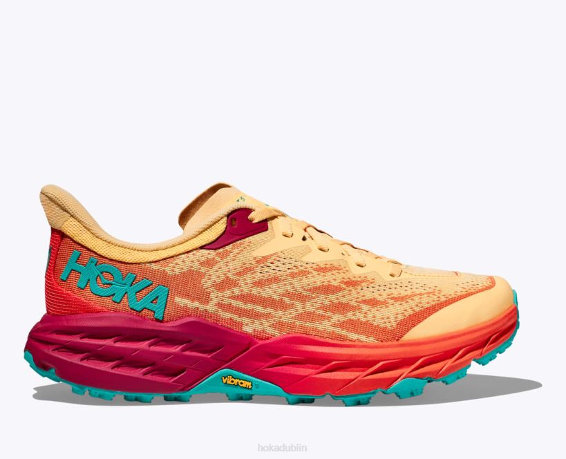 VLP8610 Hoka Men Speedgoat 5 Fiesta/Radiant Yellow