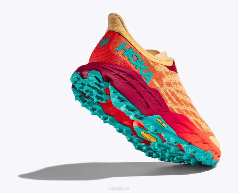 VLP8610 Hoka Men Speedgoat 5 Fiesta/Radiant Yellow