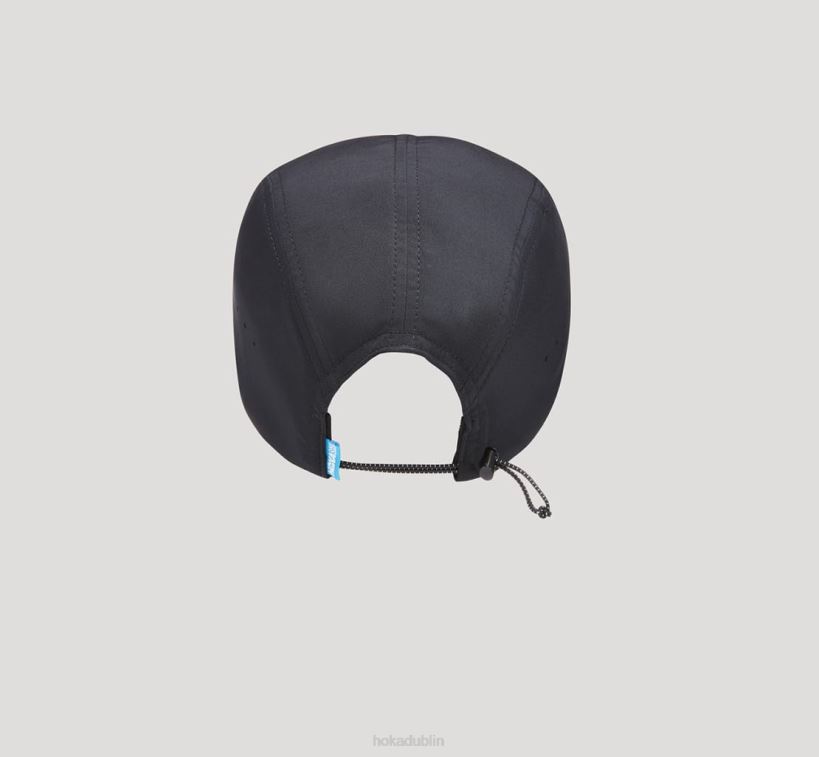 VLP8395 Hoka Women Performance Hat Black/Mountain Spring