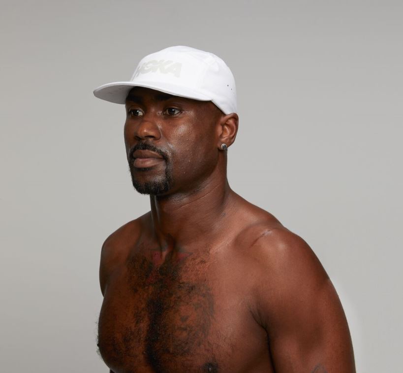 VLP8396 Hoka Women Performance Hat White/Cool Grey