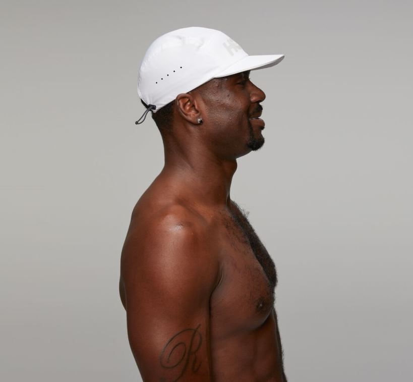 VLP8396 Hoka Women Performance Hat White/Cool Grey