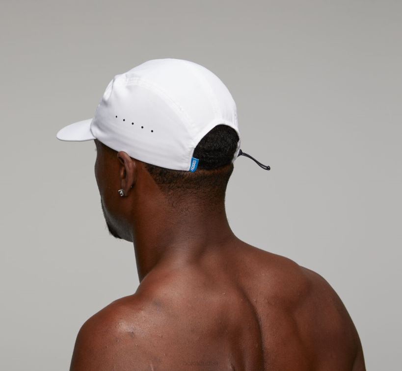 VLP8396 Hoka Women Performance Hat White/Cool Grey