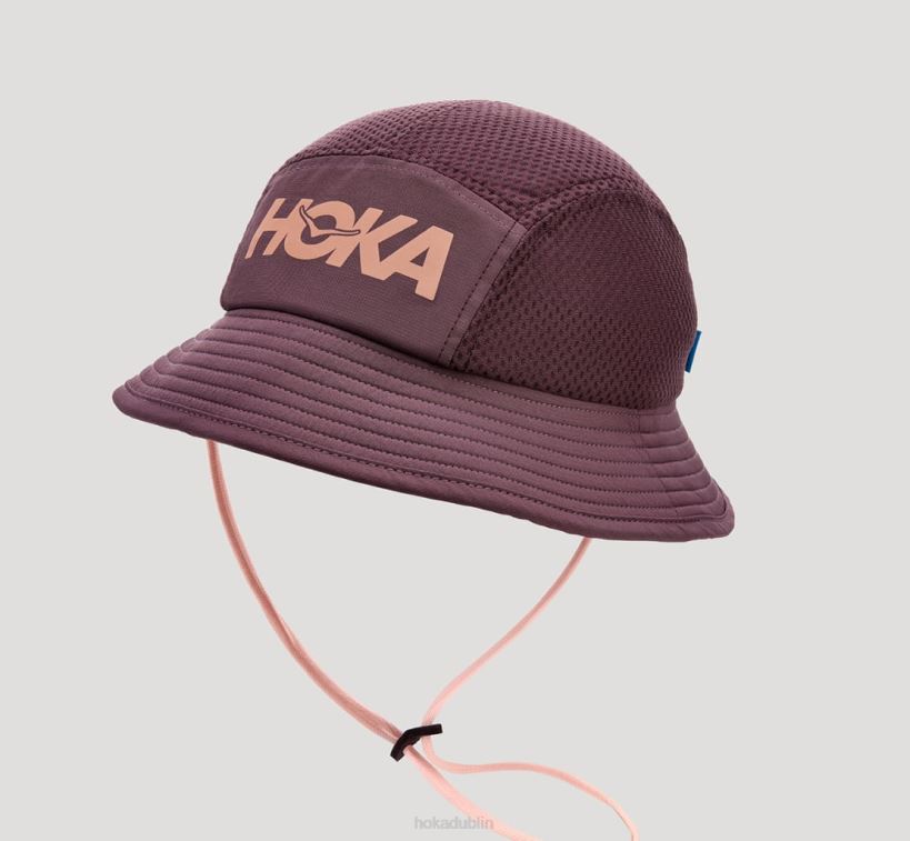VLP8397 Hoka Women Adventure Hat Raisin
