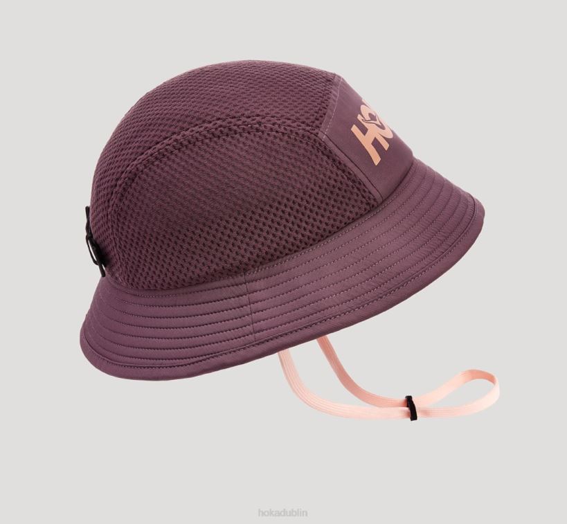 VLP8397 Hoka Women Adventure Hat Raisin