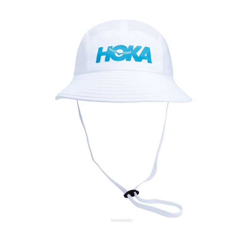 VLP8399 Hoka Women Adventure Hat White/Diva Blue