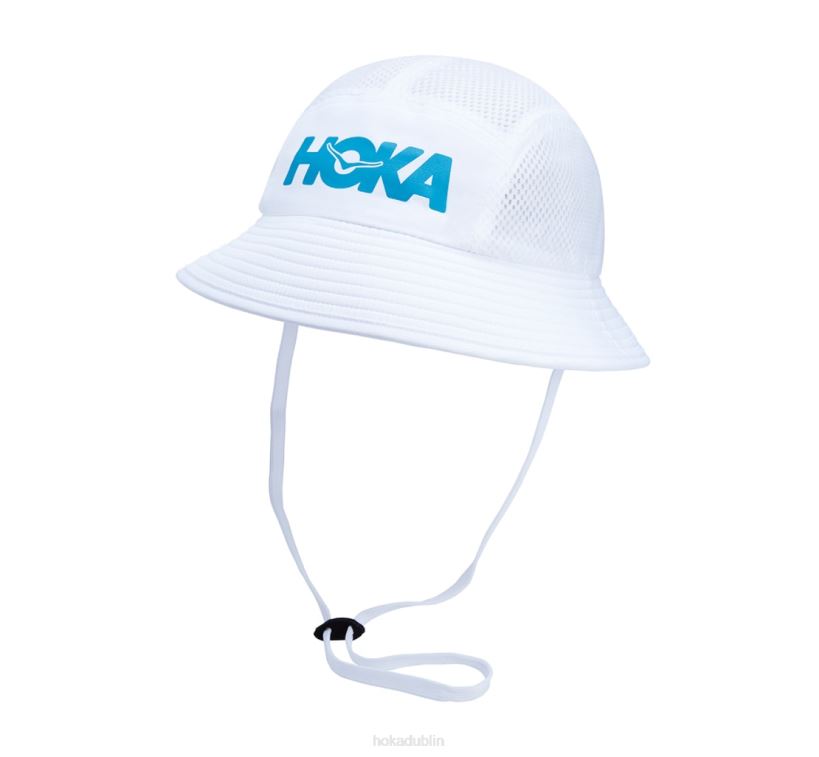 VLP8399 Hoka Women Adventure Hat White/Diva Blue