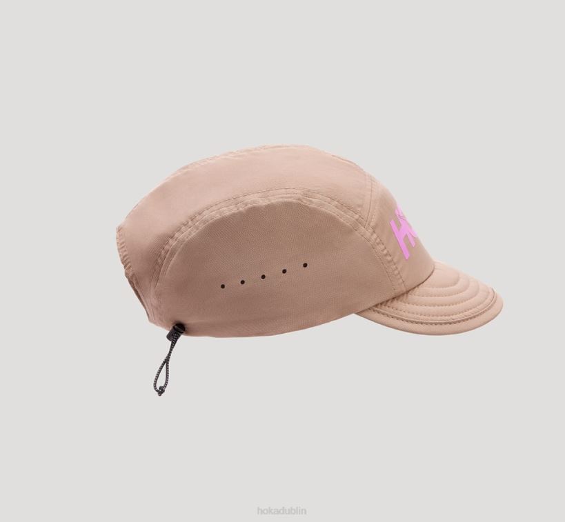 VLP8400 Hoka Women Packable Trail Hat Dune