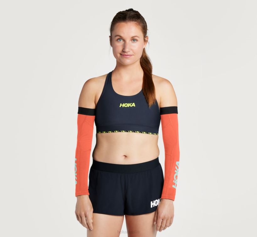 VLP8404 Hoka Women Flight Arm Sleeves Camelia