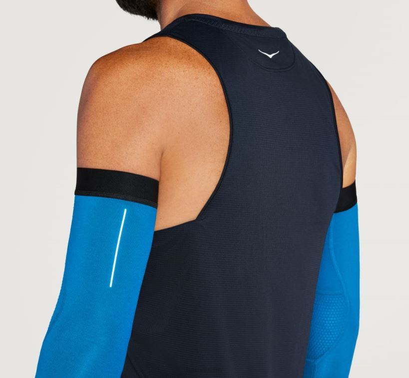 VLP8405 Hoka Women Flight Arm Sleeves Diva Blue