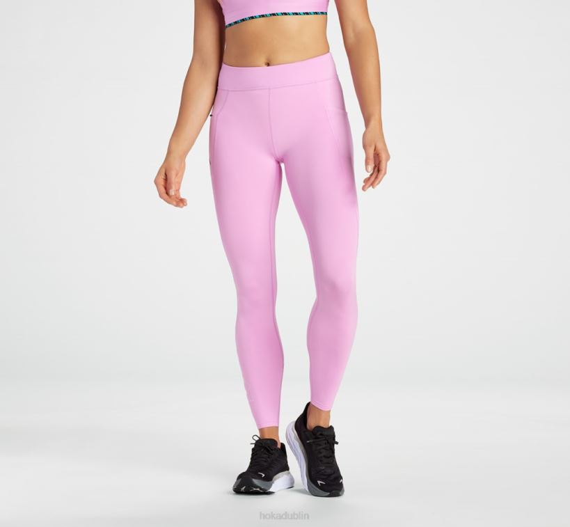 VLP8362 Hoka Women Performance Tight Cyclamen