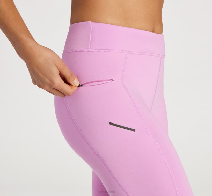 VLP8362 Hoka Women Performance Tight Cyclamen
