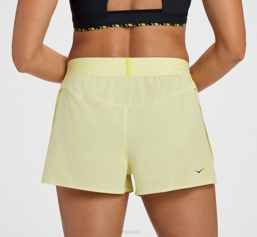 VLP8355 Hoka Women Split Short Black