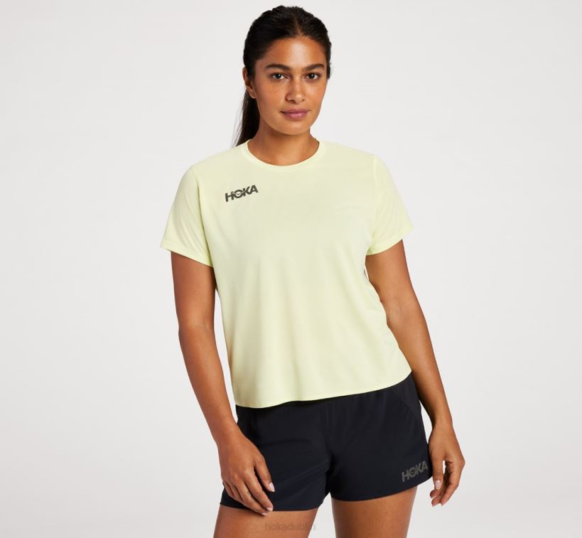 VLP8318 Hoka Women Short Sleeve Cyclamen