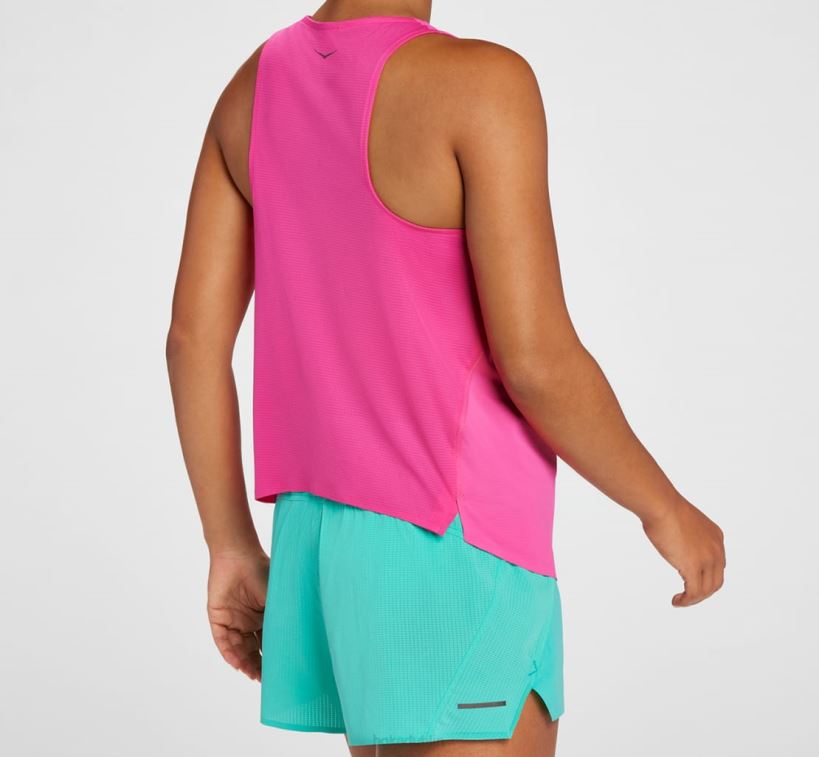 VLP8320 Hoka Women Tank Pink Yarrow