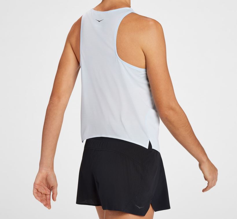VLP8321 Hoka Women Tank Mock Orange