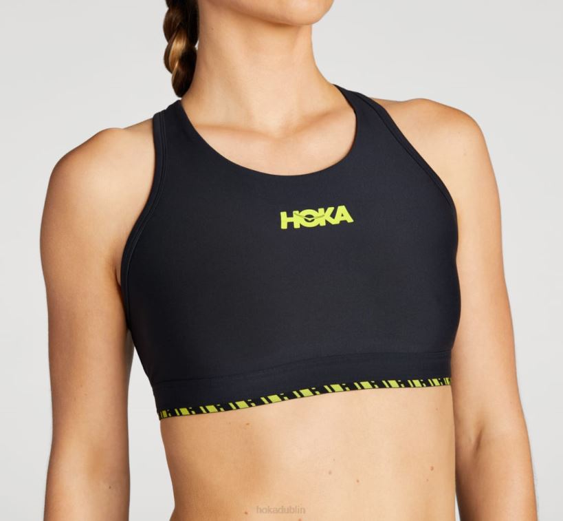 VLP8322 Hoka Women Hupana Sports Bra Black