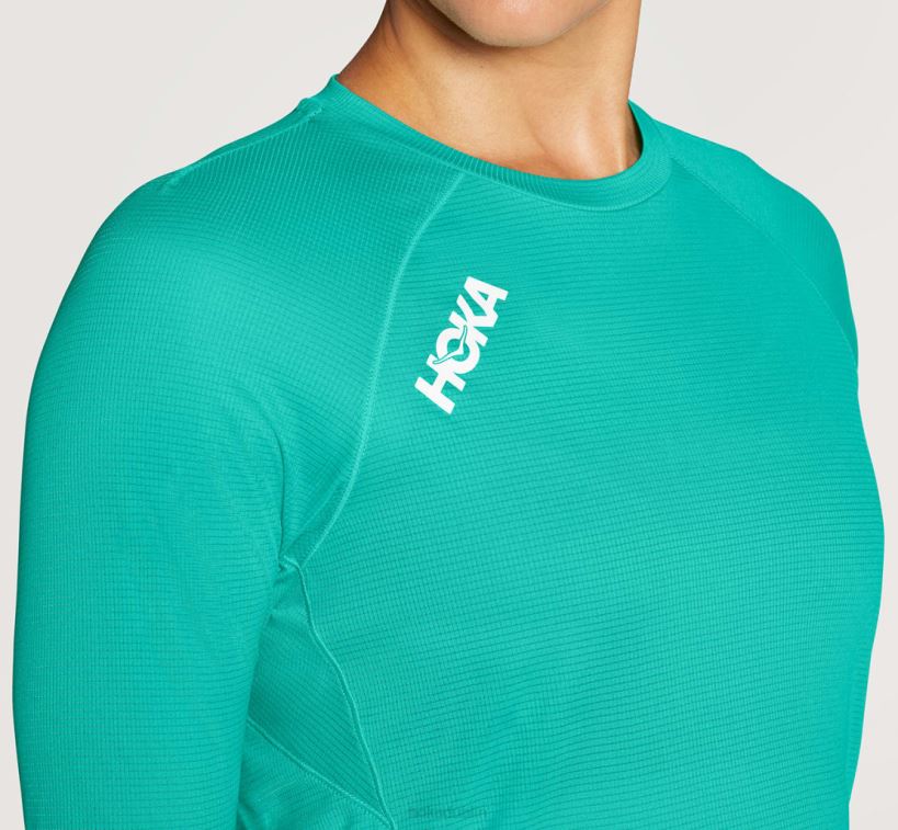 VLP8329 Hoka Women Glide 3/4 Sleeve Elderberry