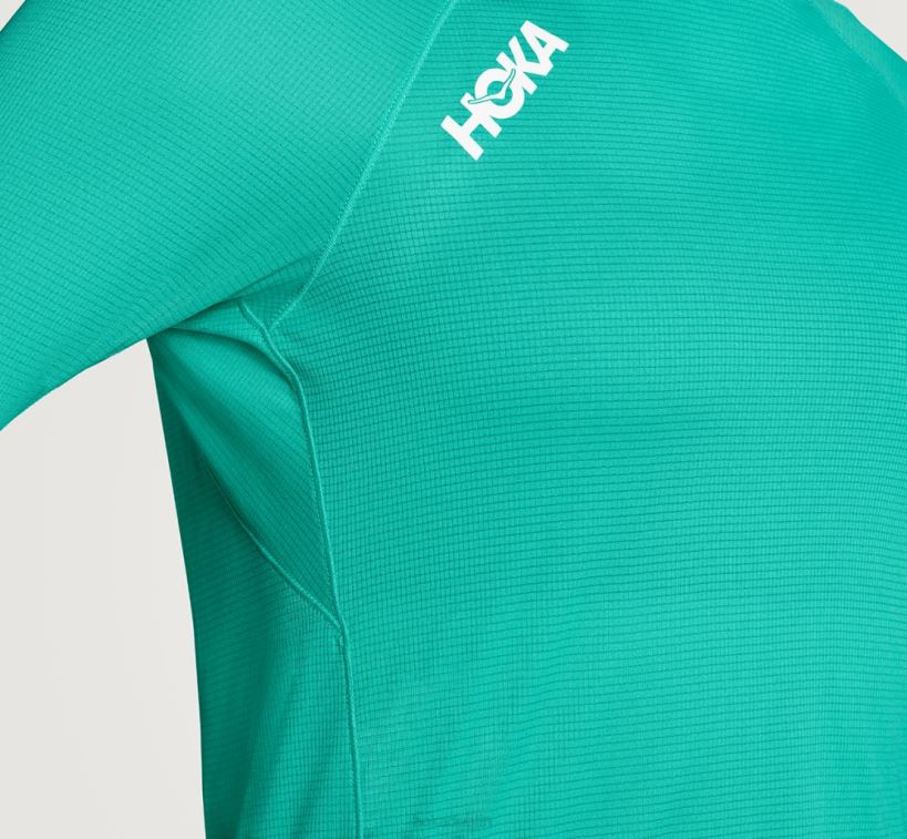 VLP8329 Hoka Women Glide 3/4 Sleeve Elderberry