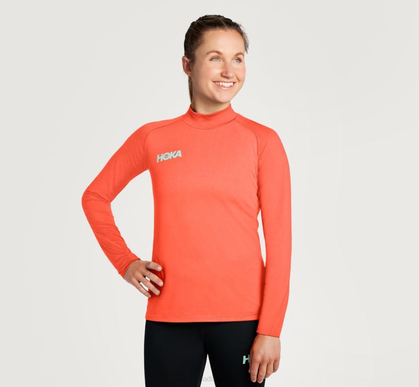 VLP8333 Hoka Women Merino Midlayer Camelia