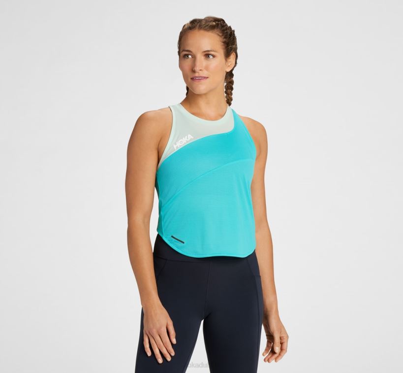 VLP8340 Hoka Women Glide Tank Ceramic