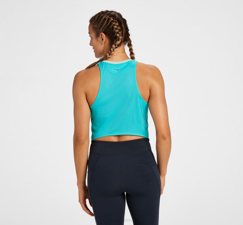 VLP8340 Hoka Women Glide Tank Ceramic