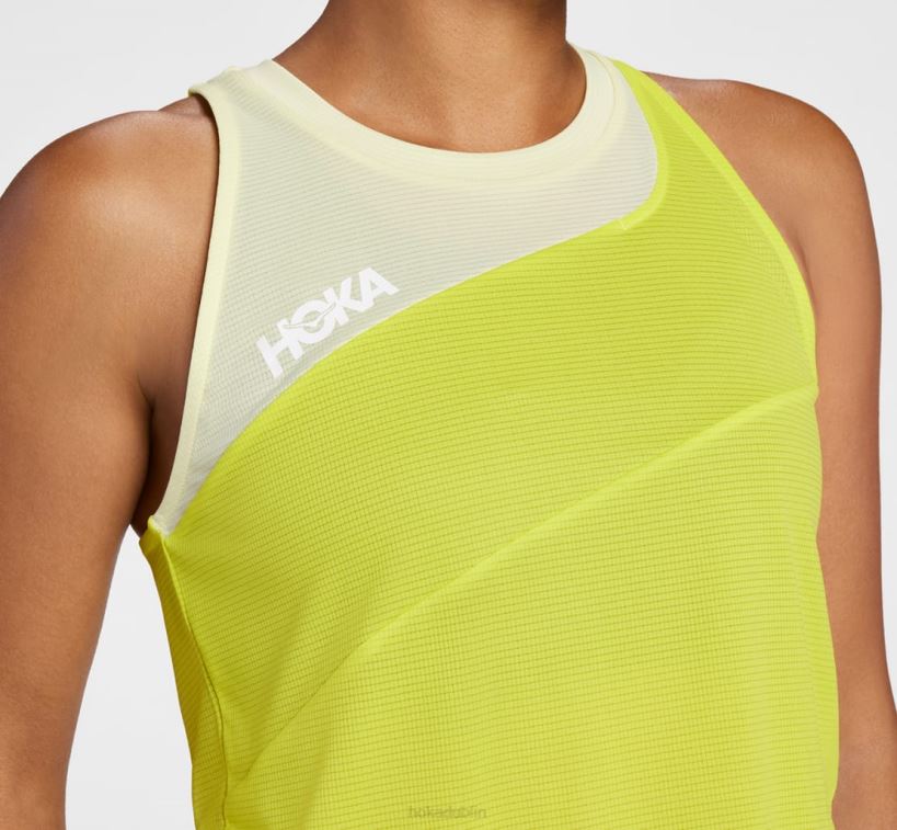 VLP8341 Hoka Women Glide Tank Evening Primrose