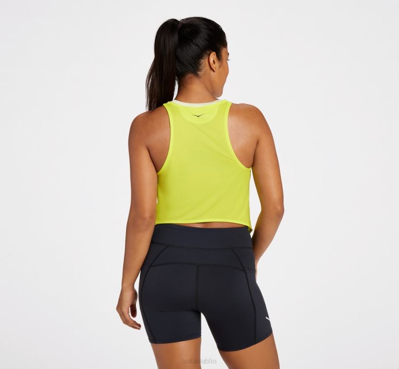 VLP8341 Hoka Women Glide Tank Evening Primrose