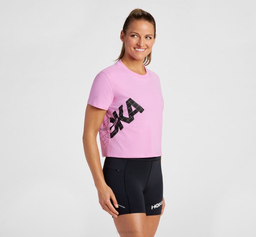 VLP8344 Hoka Women All-Day Tee Cyclamen