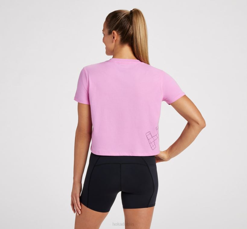 VLP8344 Hoka Women All-Day Tee Cyclamen