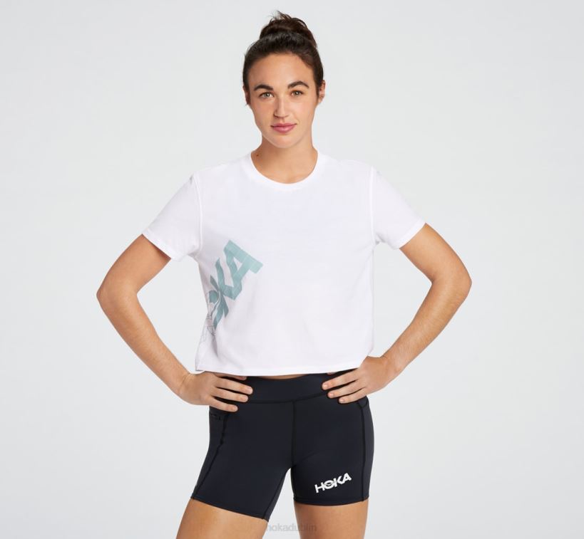 VLP8346 Hoka Women All-Day Tee New White