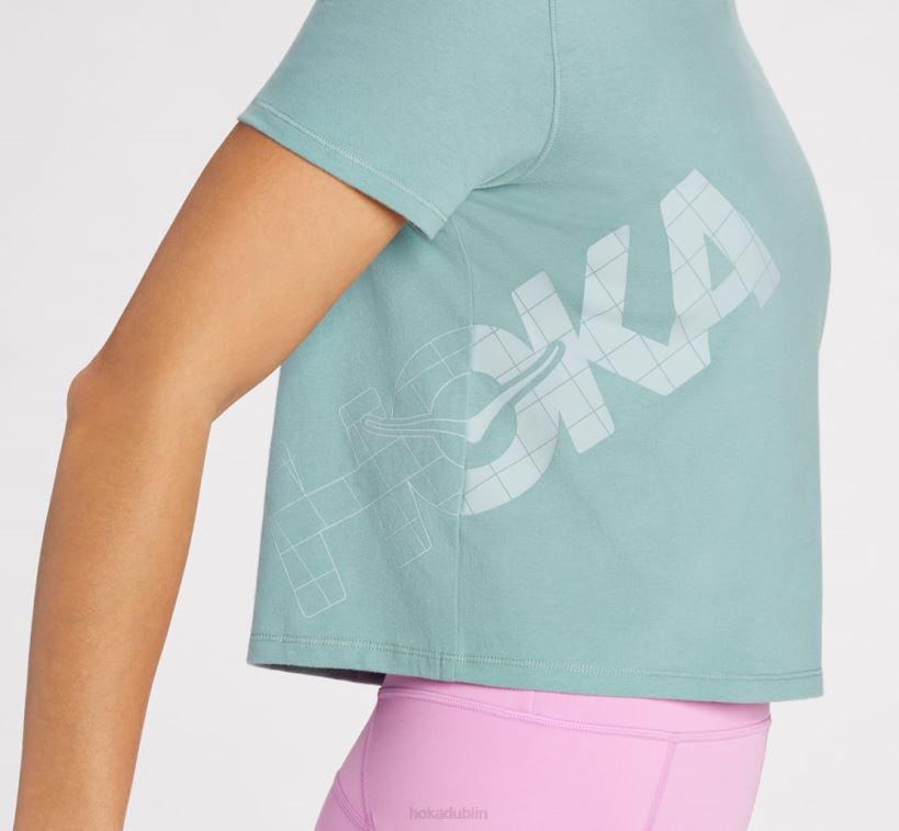 VLP8347 Hoka Women All-Day Tee Trellis