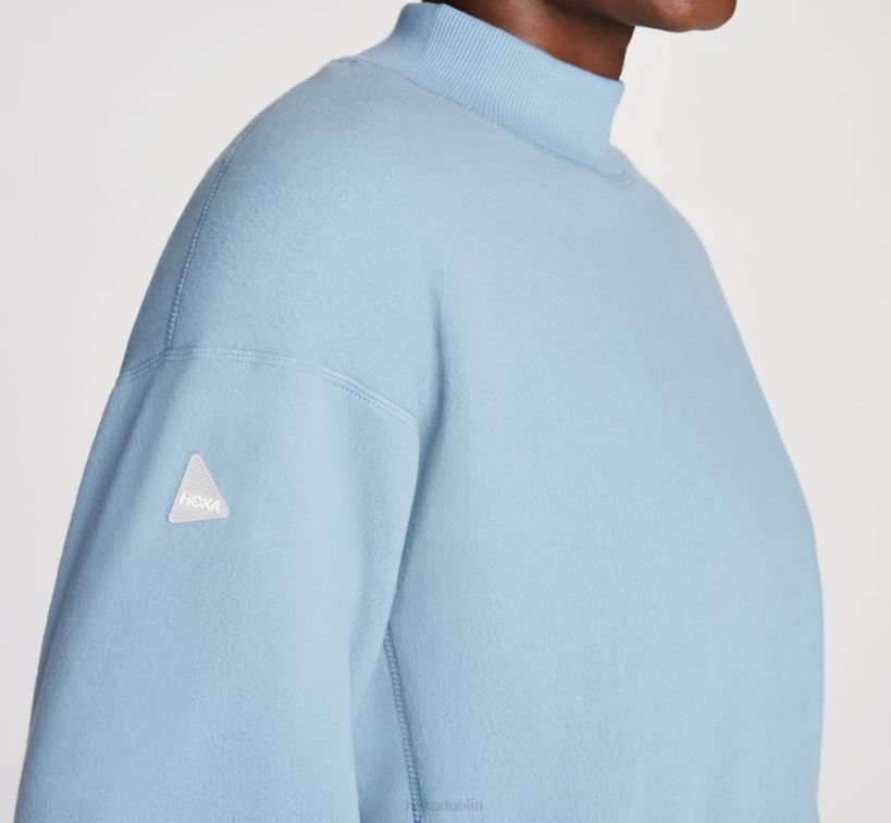 VLP8349 Hoka Women Fleece Crew Mountain Spring