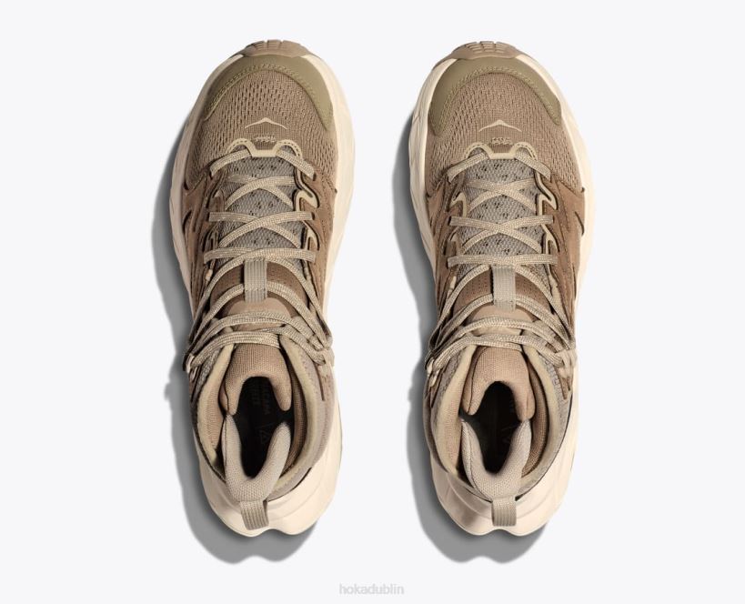 VLP8144 Hoka Women Anacapa Breeze Mid Dune/Eggnog