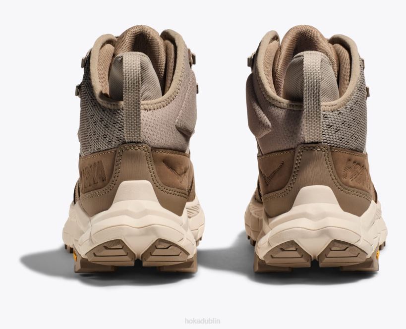 VLP8144 Hoka Women Anacapa Breeze Mid Dune/Eggnog