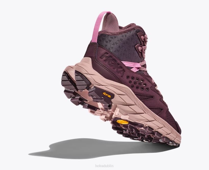 VLP8145 Hoka Women Anacapa Breeze Mid Raisin/Pale Mauve