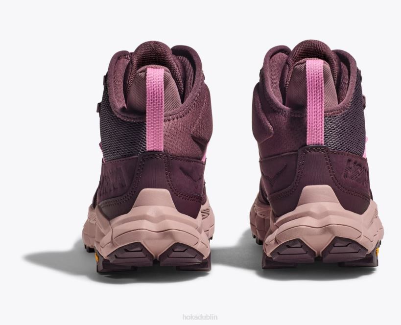 VLP8145 Hoka Women Anacapa Breeze Mid Raisin/Pale Mauve