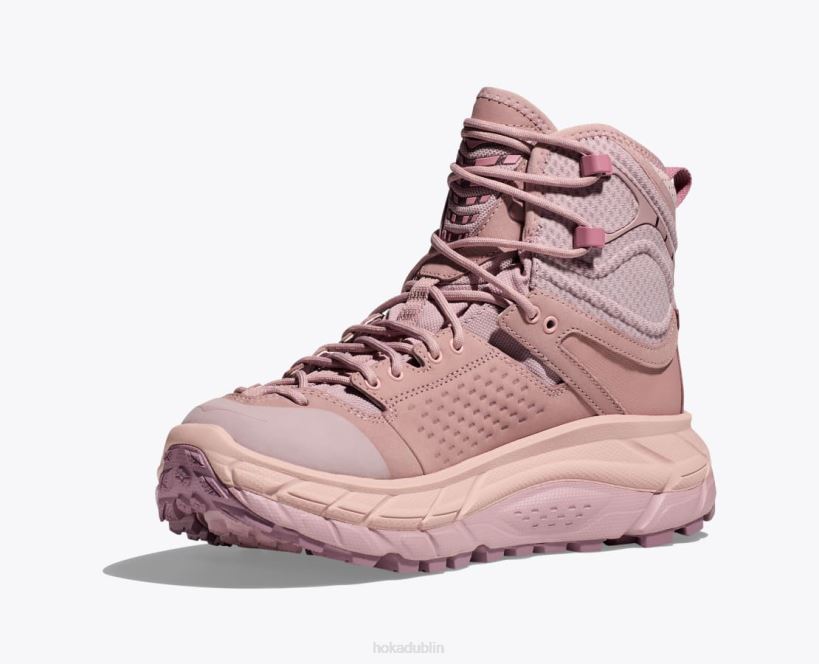 VLP8146 Hoka Women Tor Ultra Hi Pale Mauve/Peach Whip