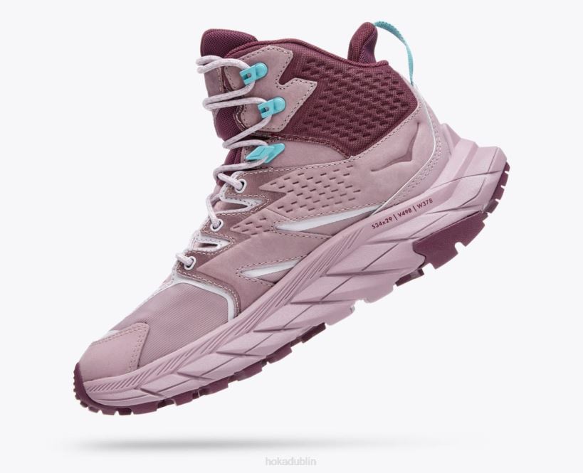 VLP8170 Hoka Women Anacapa Mid GTX Elderberry/Grape Wine