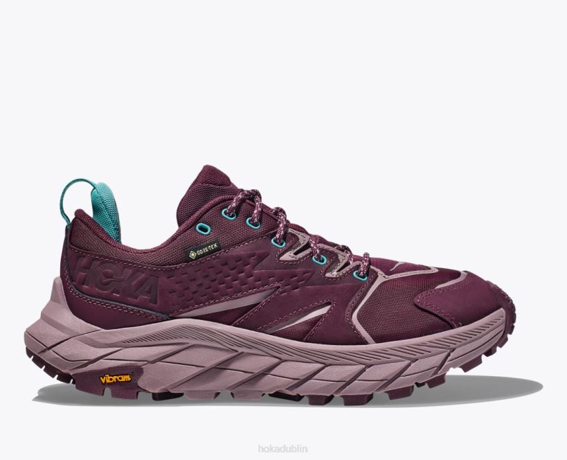 VLP8183 Hoka Women Anacapa Low GTX Grape Wine/Elderberry