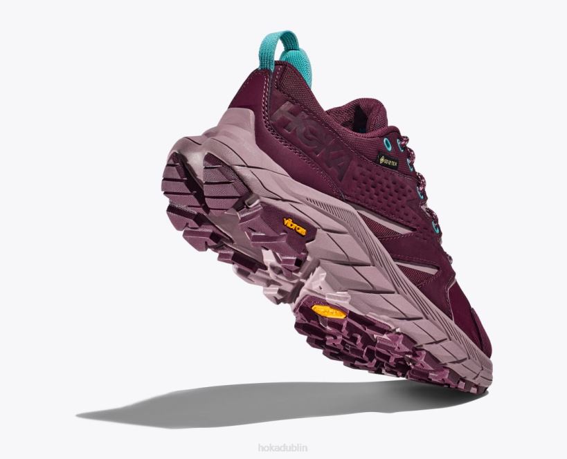 VLP8183 Hoka Women Anacapa Low GTX Grape Wine/Elderberry